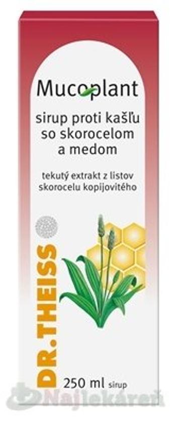 Mucoplant sirup proti kašľu so skorocelom a medom sir.1 x 250 ml