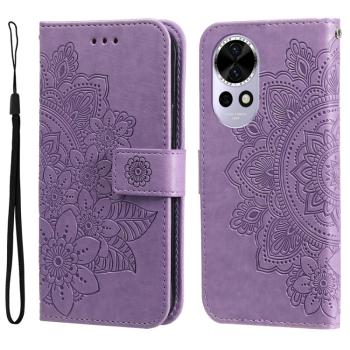 ART MANDALA Peňaženkový obal pre Huawei Nova 13 fialový