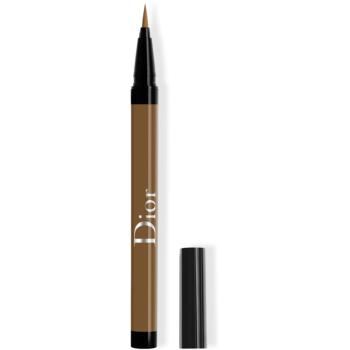 DIOR Diorshow On Stage Liner tekuté očné linky v pere vodeodolné odtieň 456 Matte Khaki 0,55 ml