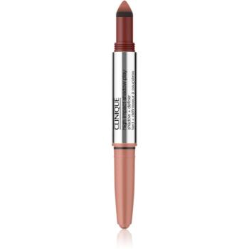 Clinique High Impact Shadow Play™ Shadow & Definer očné tiene v ceruzke duo odtieň Strawberry + Chocolate 1,9 g