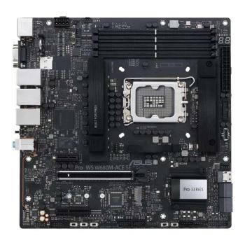 ASUS MB Sc LGA1700 PRE WS W680M-ACE SE, Intel W680, 4xDDR5, 1xDP, 1xHDMI, 1xVGA, 1xmATX