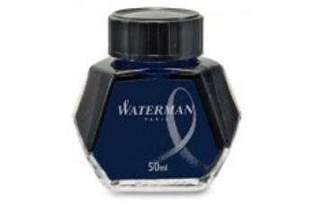 Waterman 1507/7510660 modro-čierny, fľaštičkový atrament 50 ml