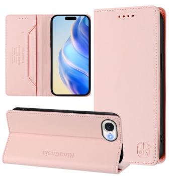 RINA Zaklápacie puzdro pre Apple iPhone 16e ružové