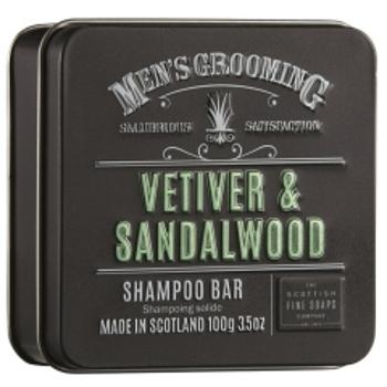 Scottish Fine Soaps Men’s Grooming Vetiver & Sandalwood tuhý šampón 100 g