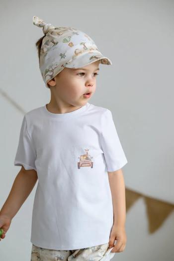 Detská šatka Jamiks DIOS zelená farba, JLH121