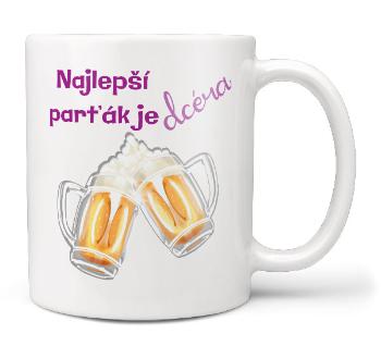 Hrnček Najlepší parťák je dcéra (Náplň hrnčeka: Žiadna)