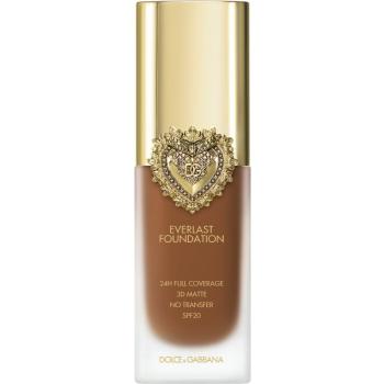 Dolce&Gabbana Flawless Everlast Foundation intenzívny krycí make-up s dlhotrvajúcim efektom SPF 20 odtieň 31N MEDIUM DEEP 27 ml