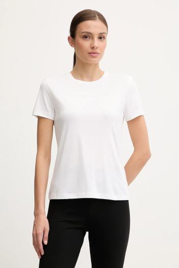 Tričko EA7 Emporio Armani dámske, biela farba, AF13919.7W000437