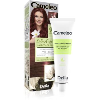 Delia Cosmetics Cameleo Color Essence farba na vlasy v tube odtieň 5.6 Mahogany Brown 75 g