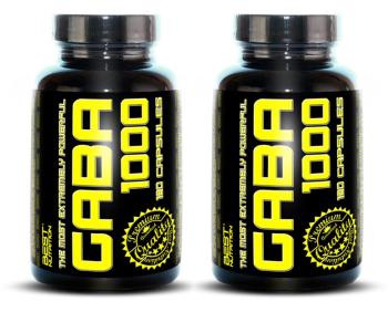 1+1 Zadarmo: GABA 1000 od Best Nutrition 120 kaps. + 120 kaps.