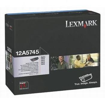 Lexmark 12A5745 čierný (black) originálny toner