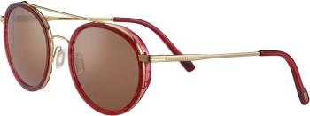 Serengeti Geary Red Streaky/Bold Gold/Mineral Polarized Drivers Gold Lifestyle okuliare