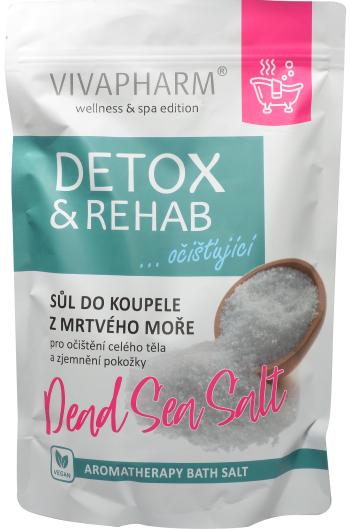 VIVAPHARM Soľ do kúpeľa Detox and rehab 1000 g
