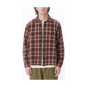 Obey  Bigwig plaid woven  Košele s dlhým rukávom Viacfarebná