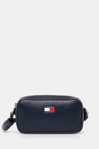 Kabelka Tommy Jeans tmavomodrá farba, AW0AW17290