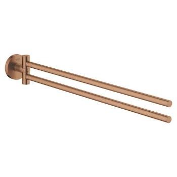 Držiak uterákov GROHE Essentials kartáčovaný Warm Sunset G40371DL1