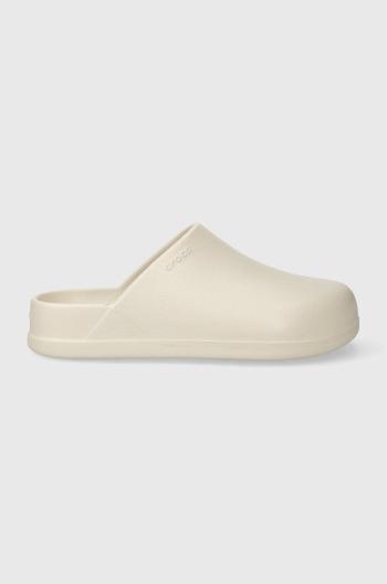 Šľapky Crocs Dylan Clog béžová farba, 209366