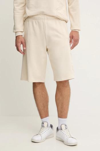 Bavlnené šortky EA7 Emporio Armani béžová farba, AF10432.7M000153