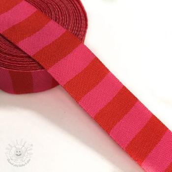 Stuha Stripe red