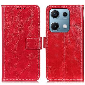 RETRO Peňaženkový obal Xiaomi Redmi Note 14S červený