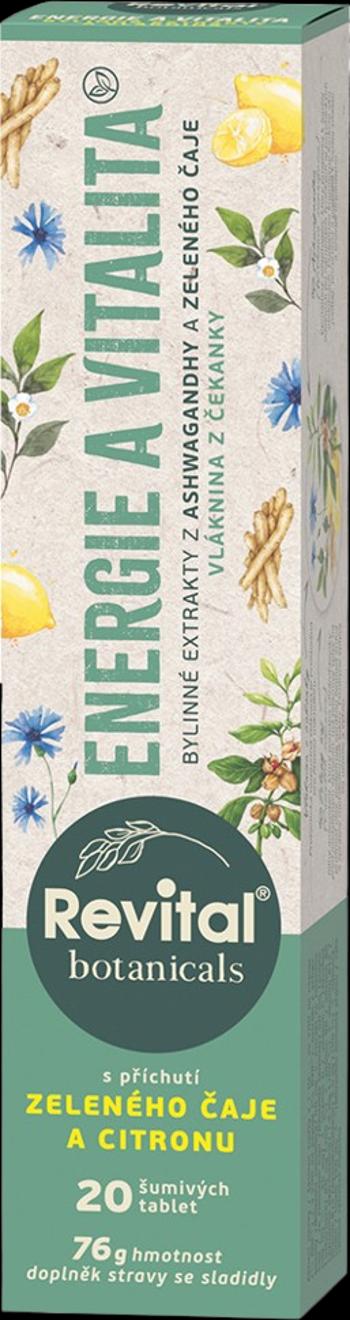 REVITAL Botanicals Energia a vitalita 20 šumivých tabliet