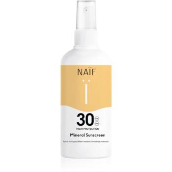 Naif Sun Mineral Sunscreen SPF 30 ochranný sprej na opaľovanie SPF 30 vodeodolný 175 ml