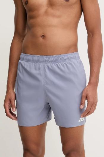 Plavkové šortky adidas Performance Essentials fialová farba, JX2671