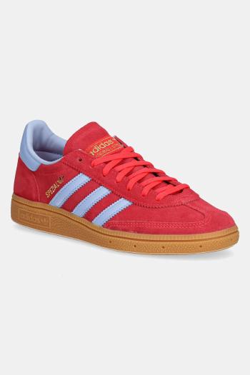 Semišové tenisky adidas Originals Handball Spezial červená farba, JR3607