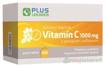 PLUS LEKÁREŇ Vitamín C 1000 mg 100ks