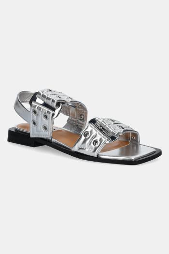 Sandále Steve Madden Saria-E dámske, strieborná farba, SM19000132