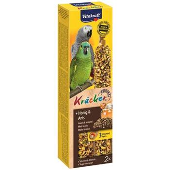 Vitakraft Kracker, veľký papagáj, med + aníz,  2 ks (4008239212870)