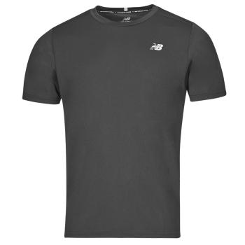 New Balance  CORE RUN SHORT SLEEVES  Tričká s krátkym rukávom Čierna