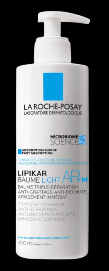 LA ROCHE-POSAY Lipikar AP+M Ľahký relipidačný balzam 400 ml