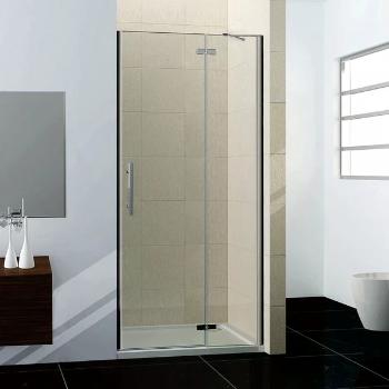 H K - Sprchové dvere MELODY F5 76 jednokrídlové s pevnou stenou 74-77 x 195 cm SE-MELODYF576SET