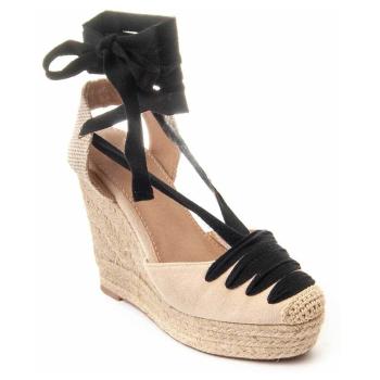 Leindia  87298  Espadrilky Čierna