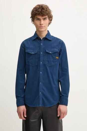 Košeľa G-Star Raw pánska, slim, s klasickým golierom, D25223-C436