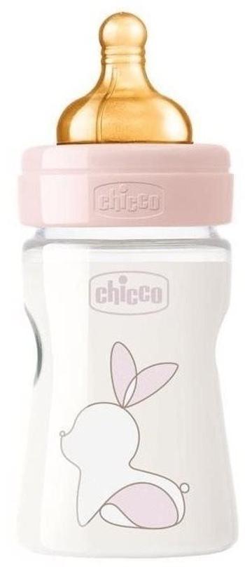 Cumisüveg Chicco Original Touch latex, 150 ml - lány