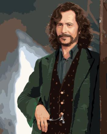 Zuty Maľovanie podľa čísel Sirius Black (Harry Potter)