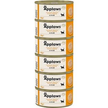 Applaws konzerva Kuracie prsia so syrom 6× 156 g (5060481891202)