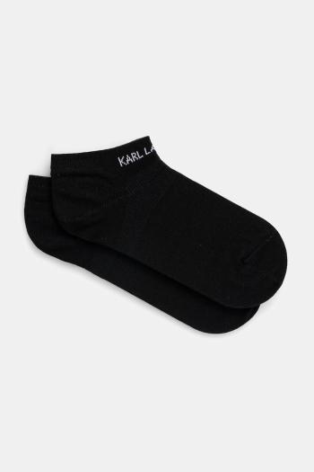 Ponožky Karl Lagerfeld pánske, čierna farba, 552102.805505