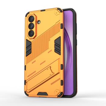 BIB Ochranný obal so stojanom pre Samsung Galaxy A56 oranžový