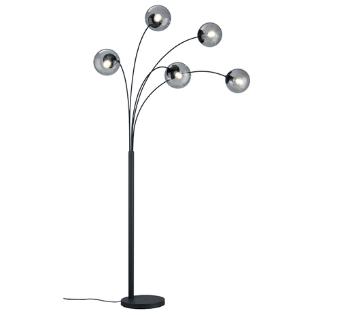 Stojaca lampa Trio Balini antracit 408500542