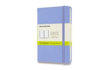 Moleskine Zápisník tvrdé dosky S, modrý 96 listov, čistý A6