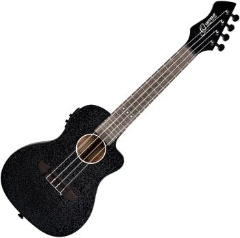 Ortega RUHZ-CE-SBK Black Koncertné ukulele