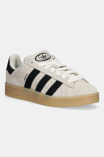 Semišové tenisky adidas Originals Campus 00S béžová farba, JQ8356