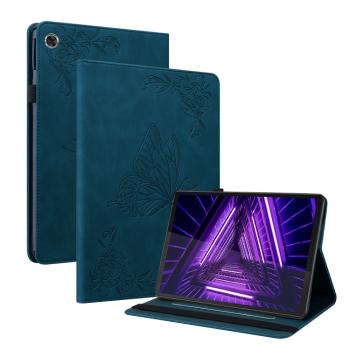 ART Zaklápací obal Lenovo Tab M10 Plus (TB-X606F / TB-X606L / ZA5T0081CZ / ZA5V0206CZ) BUTTERFLY modrý