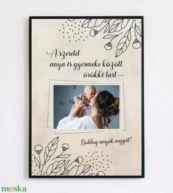 Fényképes anyák napi falikép - Anyák napjára