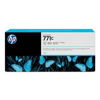 HP originál ink B6Y14A, HP 771C, light gray, 775ml, HP Designjet Z6200, Z6600, Z6800, light gray