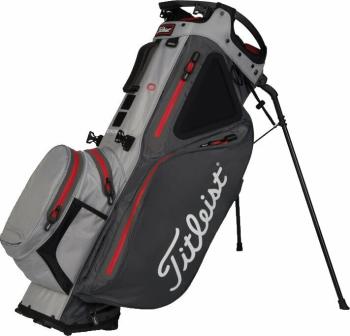 Titleist Hybrid 14 StaDry Stand Bag Charcoal/Grey/Red