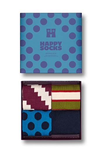 Ponožky Happy Socks GIFTBOX 4-pak P001815